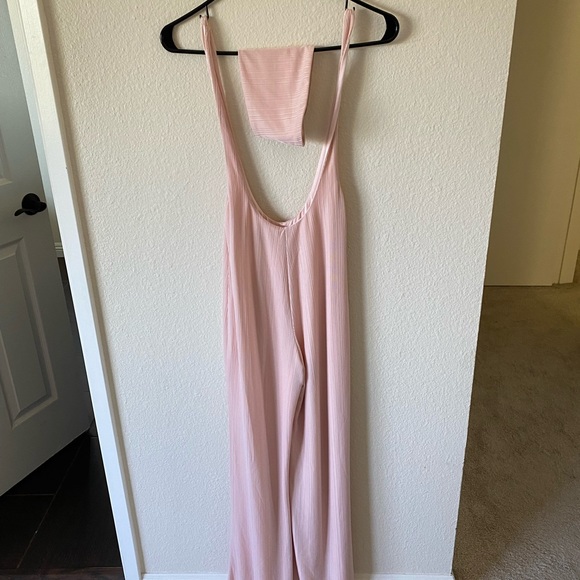 House of Harlow 1960 X Revolve pink Morin Jumpsuit - Picture 5 of 7